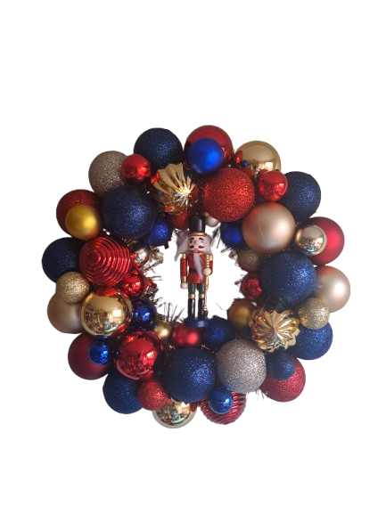 nutcracker wreath
